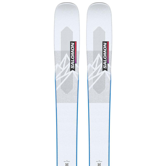 Salomon Qst Blank Team Kids Alpine Skis White 128