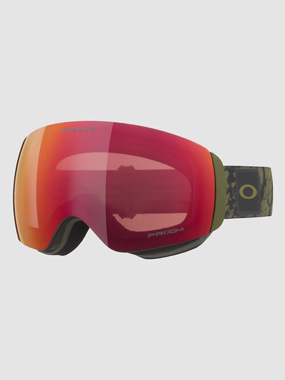 Oakley Flight Deck M Dark Brush Crystal Goggle prizm torch iridium
