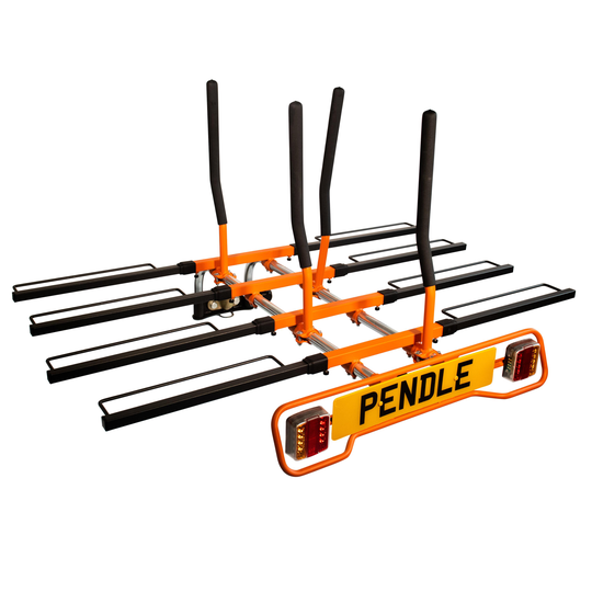 Pendle Bike Racks 4-bike Wheel Support Bicycle Carrier / W4