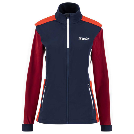 Swix Cross Jacket Red,Blue L Woman