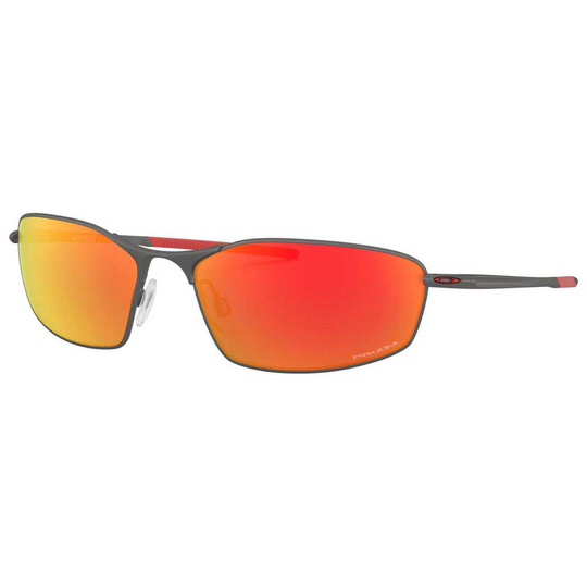 Oakley Whisker Prizm Sunglasses Black Prizm Ruby/CAT3