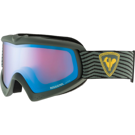Rossignol Raffish Ski Goggles Junior Black,Grey Blue Mirror/CAT2