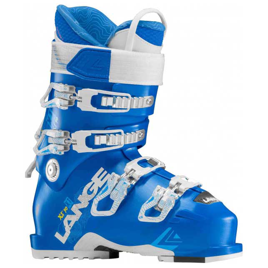 Lange Xt 90 Alpine Ski Boots Blue 22.5