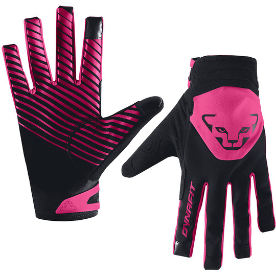Dynafit Radical 2 Softshell Gloves Black,Pink XL Man