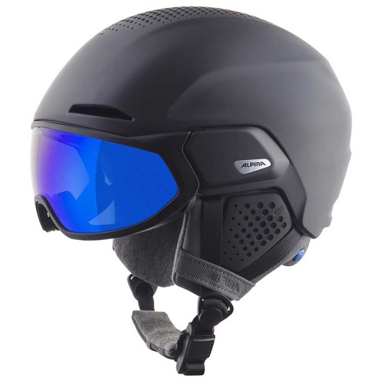 Alpina Alto Q-lite Helmet Black 51-55 cm