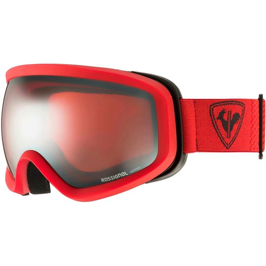 Rossignol Ace Amp Ski Goggles Red Silver Mirror/CAT3