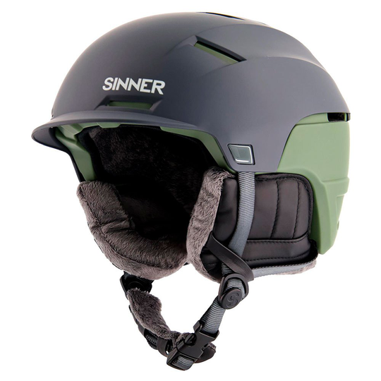 Sinner Beartooth Helmet Green,Grey L