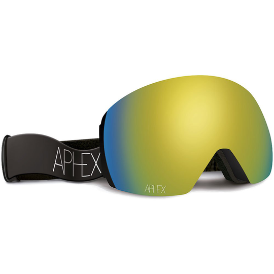 Aphex Styx Ski Goggles Yellow Revo Gold/CAT3+Yellow/CAT1