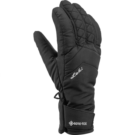 Leki Alpino Sveia Goretex Gloves Black 6 Woman