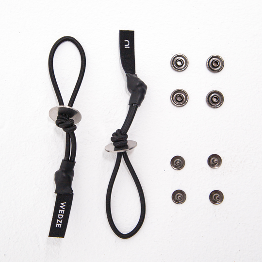 Elastic Ski Touring Skin Attachment For Ski With Notch