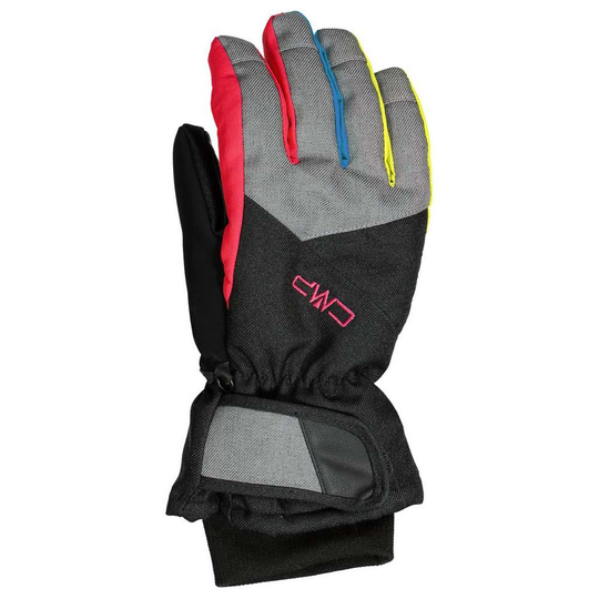 Cmp Ski 6524827j Gloves Black 5-6 Years Boy