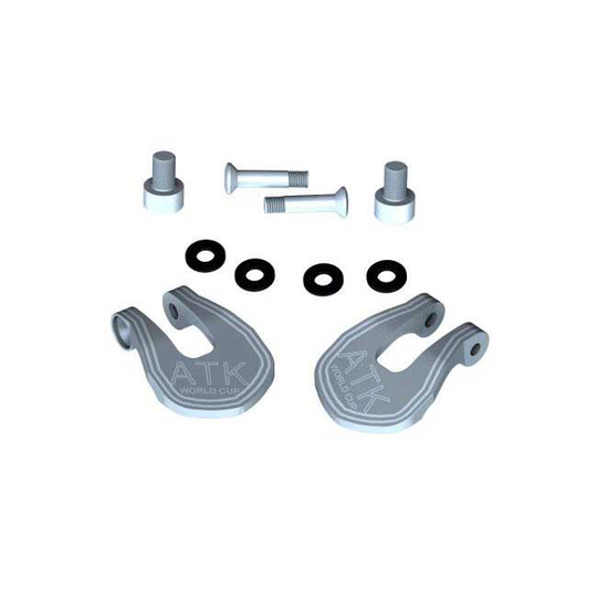 Atk Race Race Heel Cover Silver Model Year 13/14 Silver