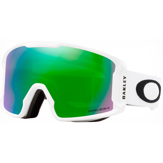 Oakley Line Miner Xm Prizm Snow Ski Goggles White Prizm Snow Jade Iridium/CAT 3