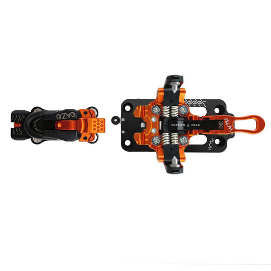 Plum Oazo 8 Rental Touring Ski Bindings Silver