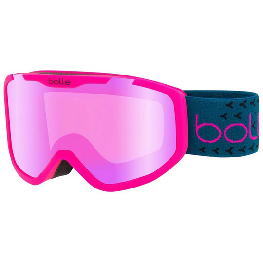 Bolle Rocket Plus Ski Goggles Blue,Pink Rose Gold/Cat2