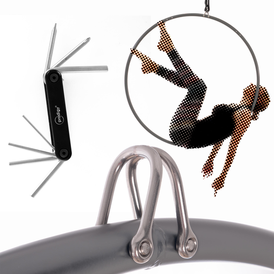 Prodigy Multi-point Aerial Hoop With Shackles