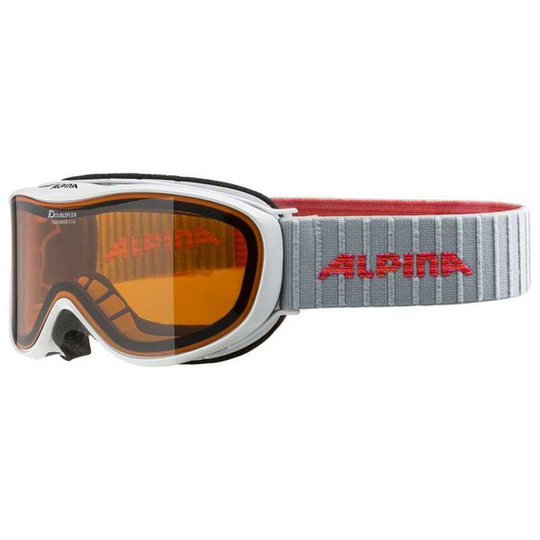 Alpina Challenge S 20 Hm Ski Goggles White,Pink Orange / Orange DH/CAT2