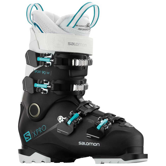 Salomon X Pro 90 Sport Alpine Ski Boots Black 22.0-22.5