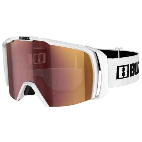 Bliz Nova Ski Goggles White Brown Red Multi/CAT3