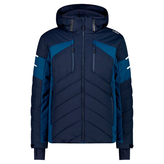 Cmp Zip Hood 31w0377 Jacket Blue S Man