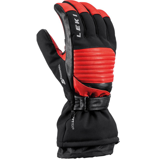 Leki Alpino Xplore Xt S Mittens Red,Black 7 Man