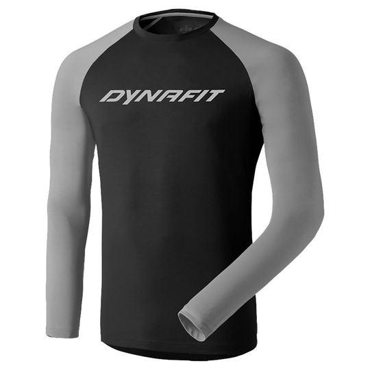 Dynafit 44401 Long Sleeve T-shirt Black,Grey M Man