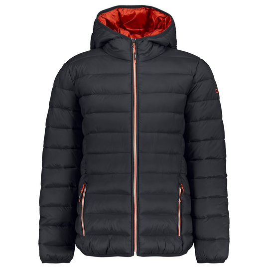 Cmp 39z0204 Thermal Padding Fix Jacket Black 4 Years Boy