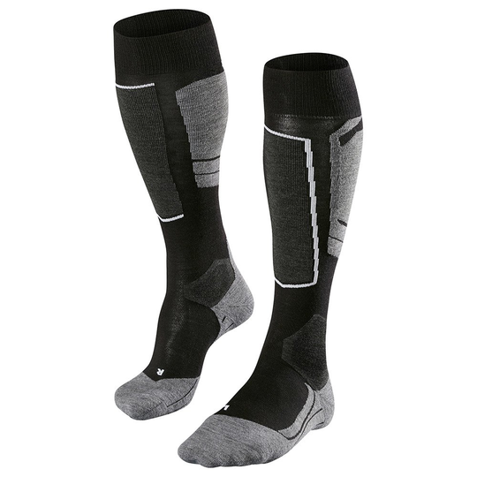Falke Sk4 Socks Black,Grey EU 35-36 Woman