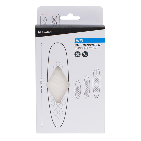 "nowax" Transparent Pad 500