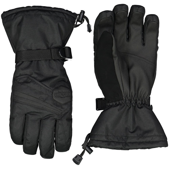 Cmp Ski 6525504 Gloves Black 10 Man