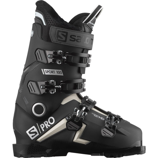 Salomon S/pro Sport 100 Alpine Ski Boots Black 31-31.5