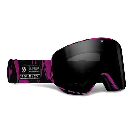 Siroko Gx Trick Ski Goggles Purple Black/CAT4