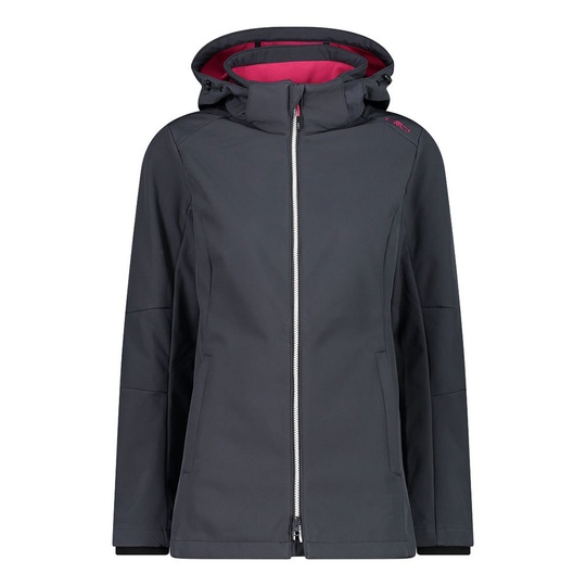 Cmp Softshell Long Fit 3a22226 Jacket Grey XS Woman