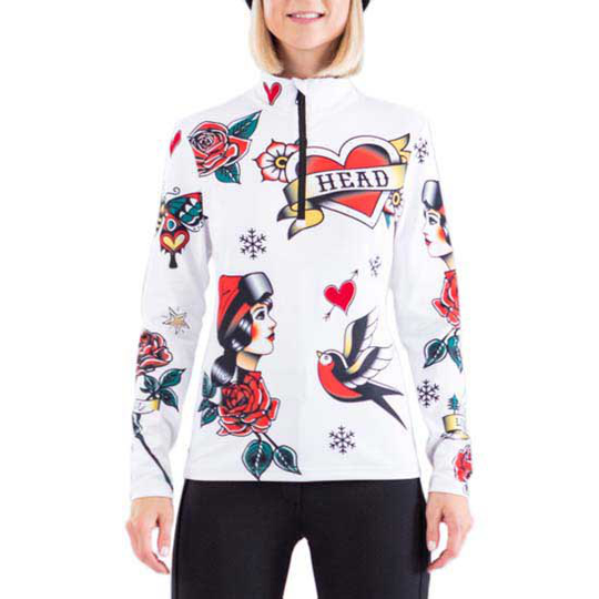 Head Rebels Flash Half Zip Sweatshirt Multicolor L Woman