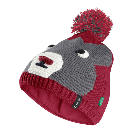 Vaude Small Beanie Red,Grey S Boy