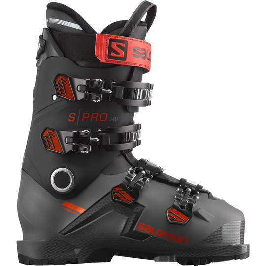 Salomon S/pro Hv R90 Alpine Ski Boots Black 26-26.5
