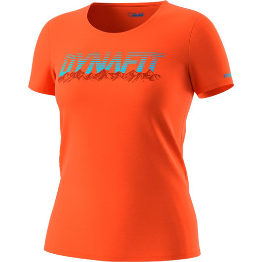 Dynafit Graphic Short Sleeve T-shirt Orange DE 36 Woman