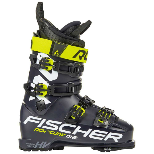 Fischer Rc4 The Curv One 110 Vacuum Walk Alpine Ski Boots Black 25.5