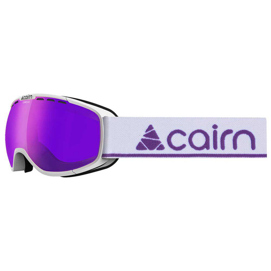 Cairn Omega Ski Goggle White,Blue SPX 3000 Lum/CAT3