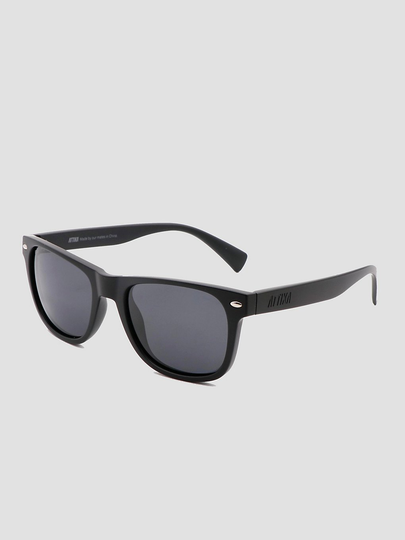 Attika Eyewear Jordan Matte Black Sunglasses grey