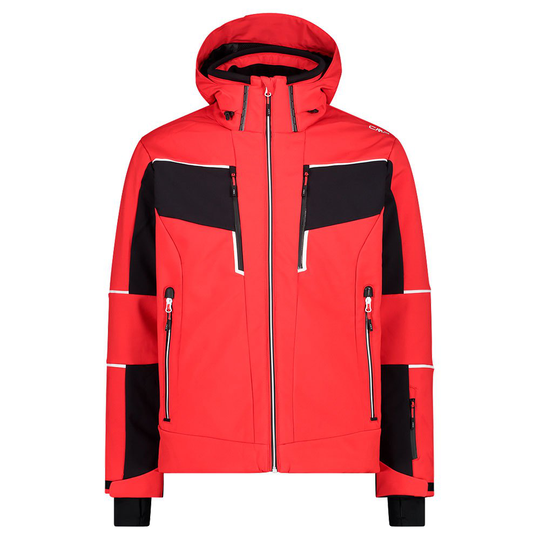 Cmp Zip Hood 32w0147 Jacket Red M Man