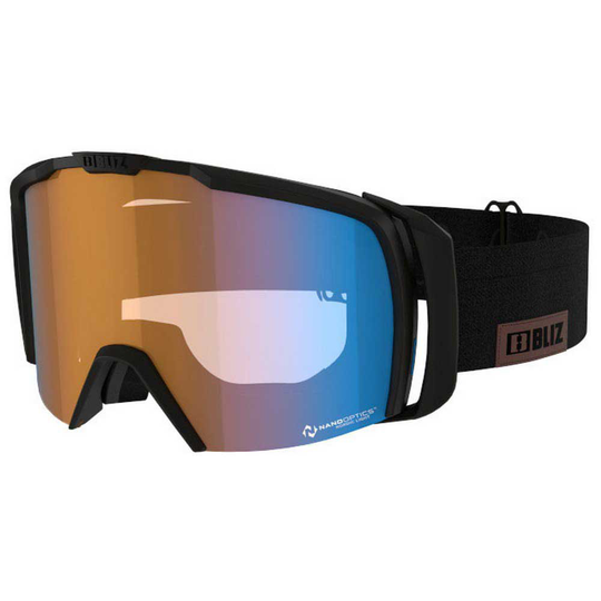 Bliz Nova Nordic Light Ski Goggles Black Nordic Light Orange Blue Multi/CAT1