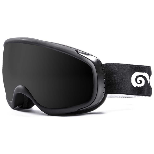 Ocean Sunglasses Mckinley Ski Goggles Black Smoke Lenses