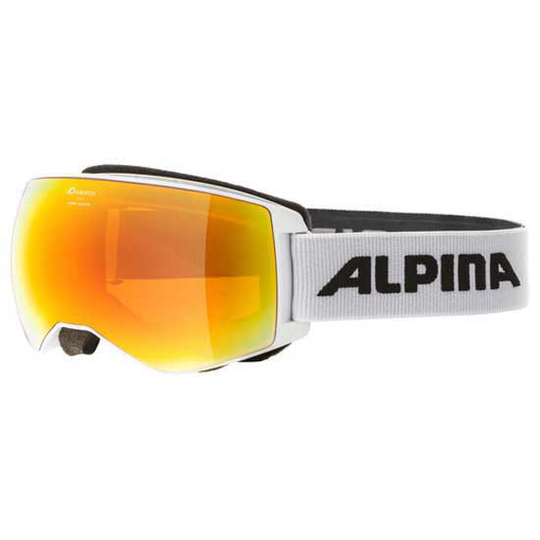 Alpina Naator Hm Ski Goggles White Orange/CAT2