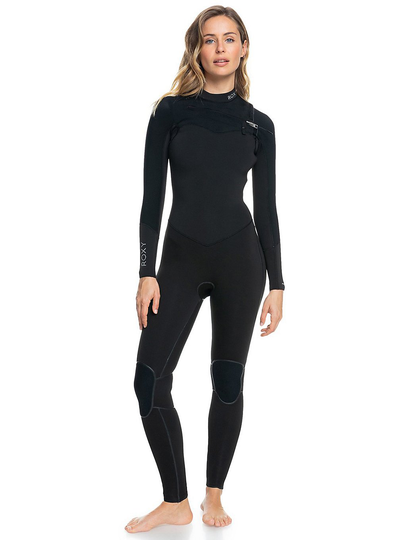 Roxy Performance 4/3 Chest Zip Hlck Wetsuit black