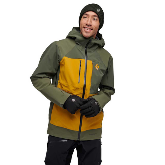 Black Diamond Recon Pro Stretch Jacket Green M Man