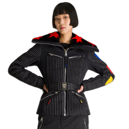 Rossignol Maddy-star Jacket Black XS Woman