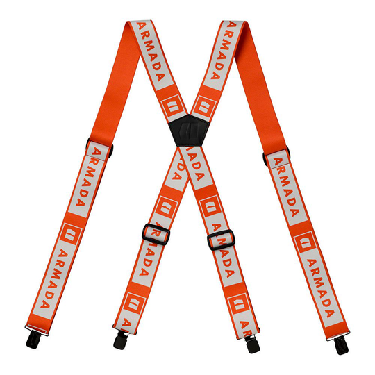 Armada Stage Suspenders Orange Man