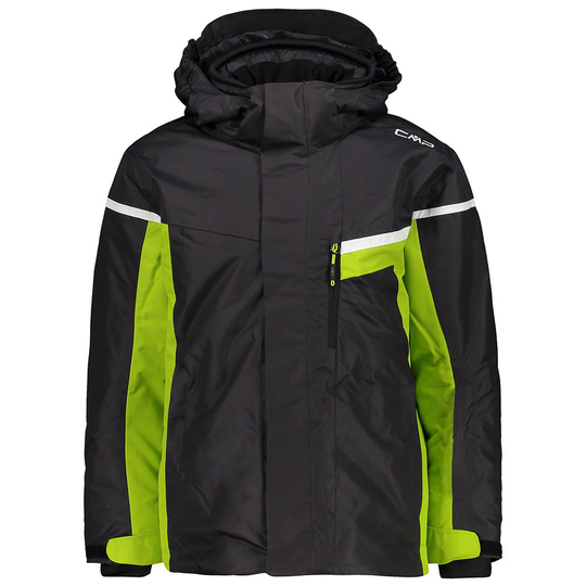 Cmp Ski Snaps 39w1894 Jacket Black 5 Years Boy