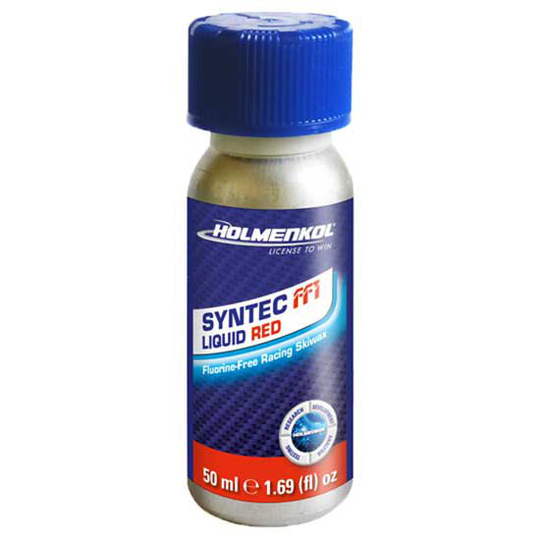 Holmenkol Syntec Ff1 -6°c/-12°c Liquid Wax 50 Ml Red